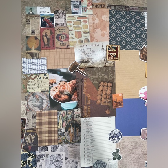 Junk Journal Ephemera Kit: Mixed Retro - Euro Romance Edition - Picture 4 of 11